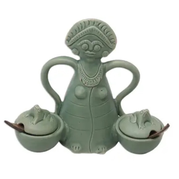 ♥️HOST PICK♥️ New Balinese Ceramic Condiment Bowls - Picture 6 of 9